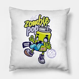 Zombie Pop Cartoon Pillow