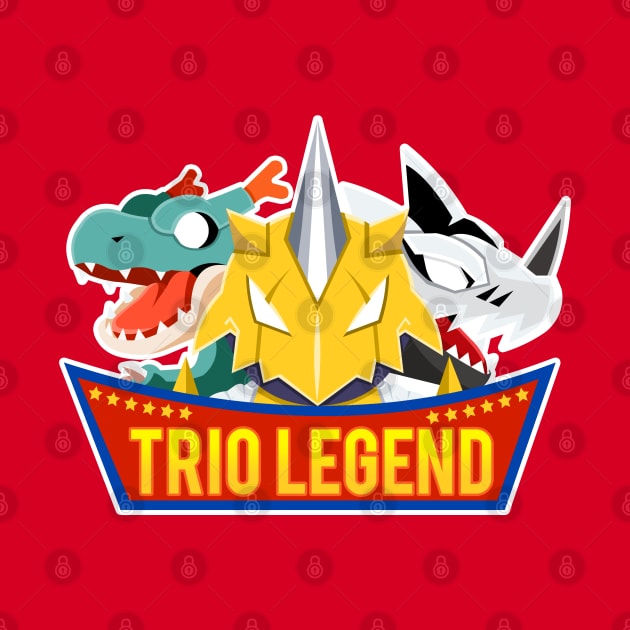 digimon trio legend by DeeMON