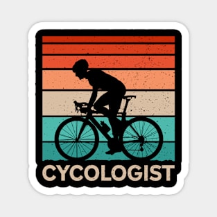 Cycologist - Funny Cycling Lover Magnet