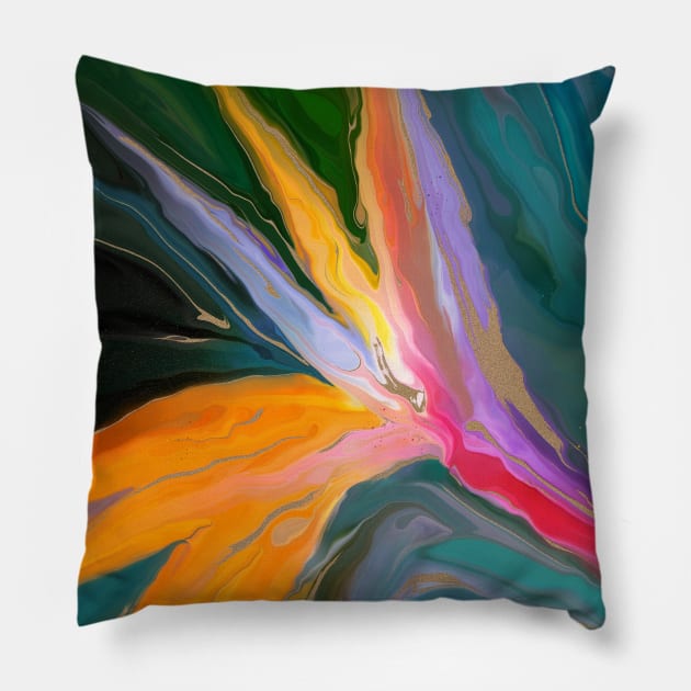 Wild flowers Pillow by Jirka Svetlik