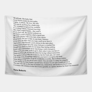 Nora Roberts Quotes Tapestry