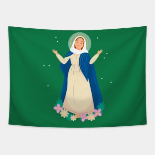 Virgin Mary Tapestry