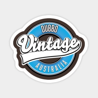 Dubbo australia vintage style logo Magnet