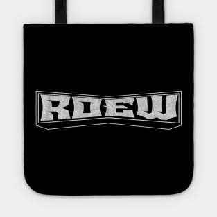 ROEW Logo - White Tote