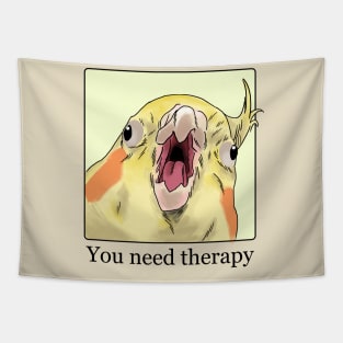 You Need Therapy Tapestry