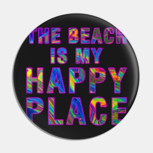 The Beach Is My Happy Place Pin