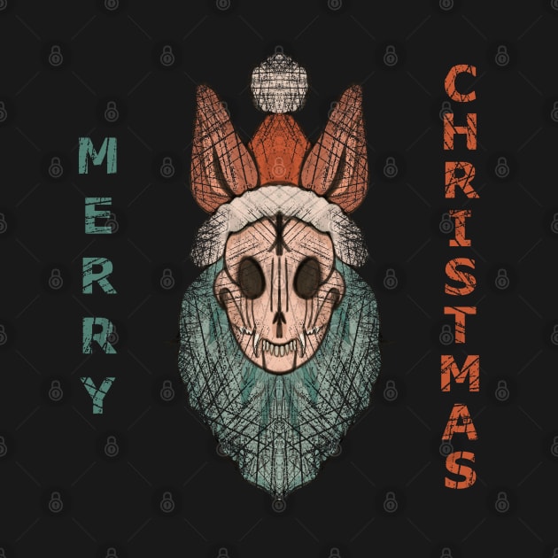 Creepy Christmas bunny by Mimie20