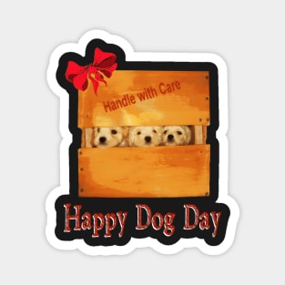 Happy Valentine Dog Lover Day French Poodle Magnet