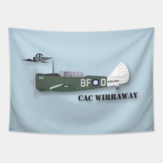 CAC Wirraway Tapestry by GregThompson