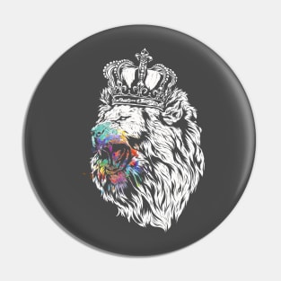 Lion Roar Pin