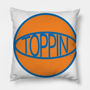 Obi Toppin Knicks Logo Pillow