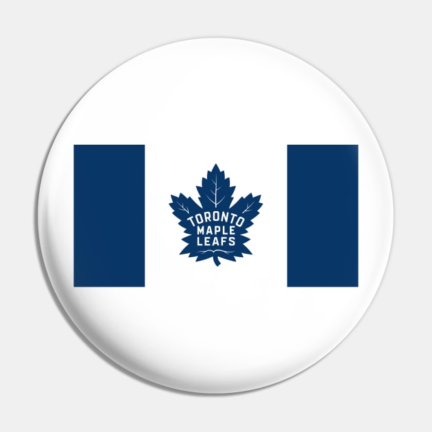 Toronto Maple Leafs Flag Pin by swiftscuba