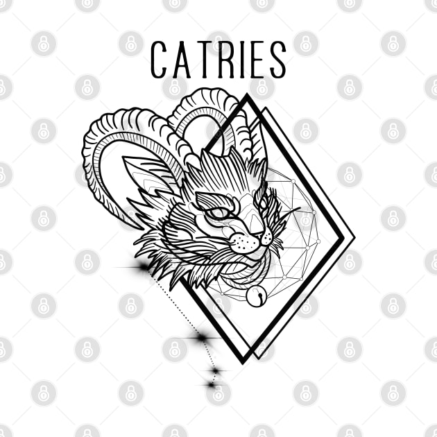 A zodiac cattery: aries by blacklinesw9 by Blacklinesw9