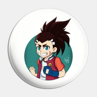 Aiger Akabane from Beyblade Burst Turbo / Super Z Pin