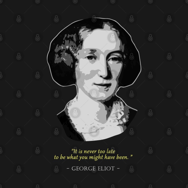 George Eliot Quote by Nerd_art