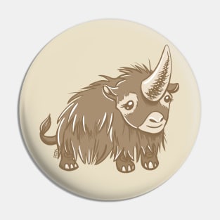 Woolly Rhino (Elasmotherium) On His Own Pin