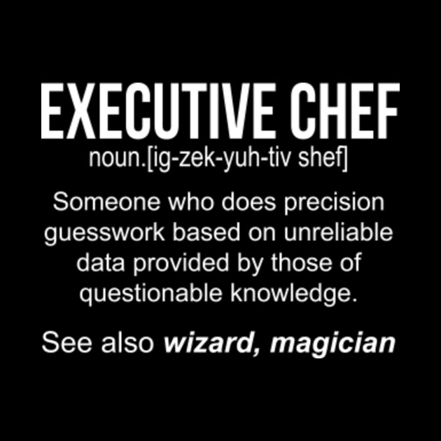 Executive chef definitie