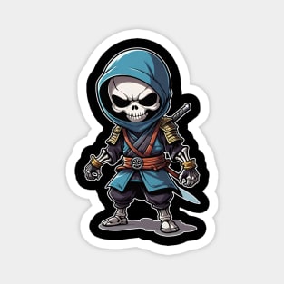 Skeleton Ninja 4 Magnet