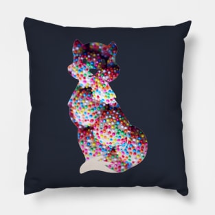 Sweet candy fox Pillow