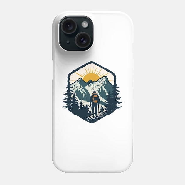 Hiking Lover Phone Case by Mary_Momerwids