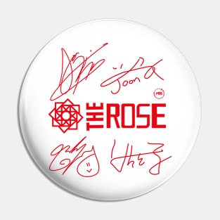 fanart signature of the group the rose Pin