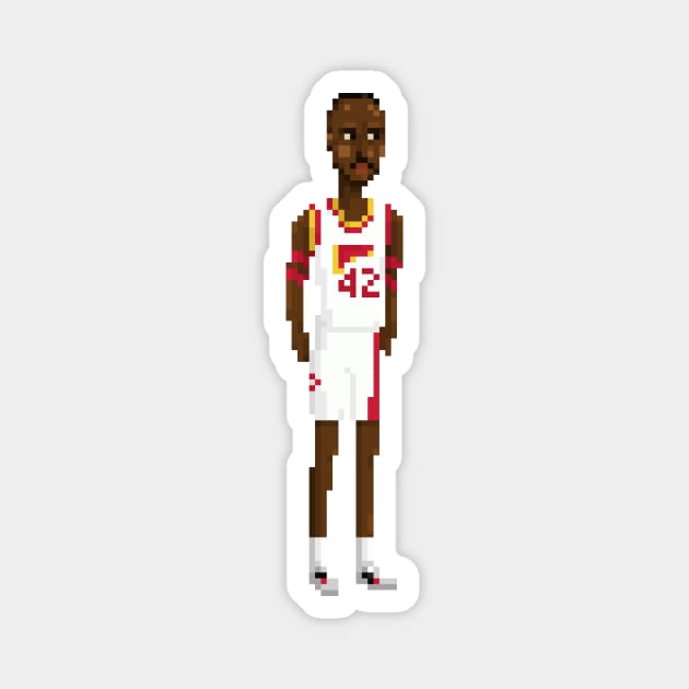 Kevin Willis Magnet by PixelFaces