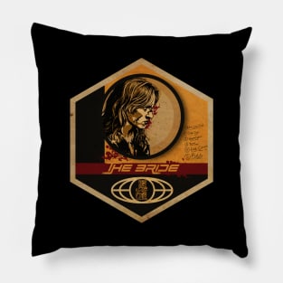 Bloody Bride Vintage Pillow