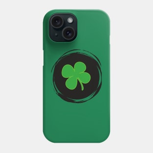 Green shamrock Phone Case