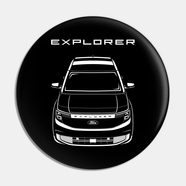 Explorer EV 2024 Pin by V8social