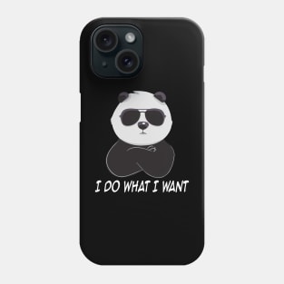 Panda Posse Trendy Tee for Members of the Panda Community Phone Case