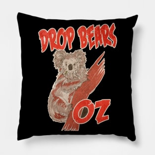 Ozzie Drop Bear Pillow