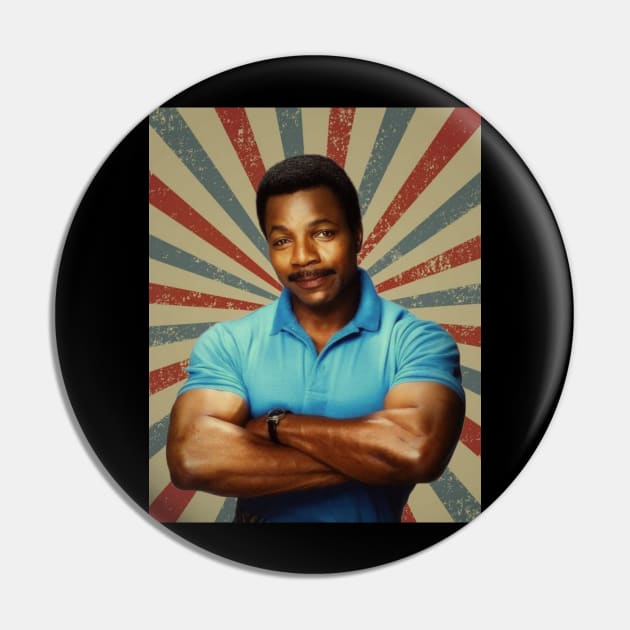 Carl Weathers Pin by LivingCapital 