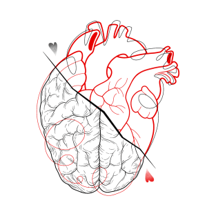 HEART vs BRAIN T-Shirt