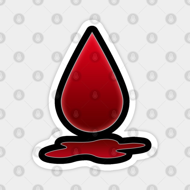 Halloween Blood Drop Magnet by holidaystore