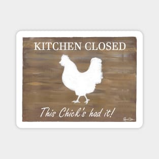 Kitchen Closed Magnet