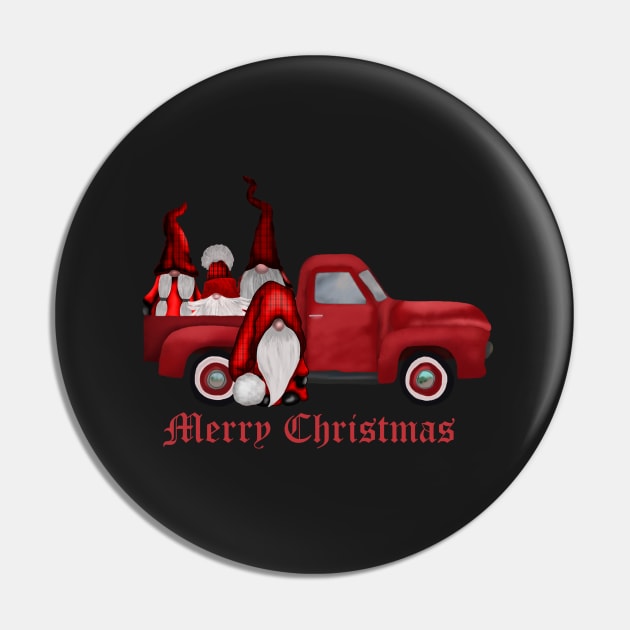 Tomte christmas gnomes and pick up truck Pin by CharlieCreates