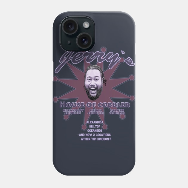 Jerry's Cobbler Phone Case by FanboyMuseum