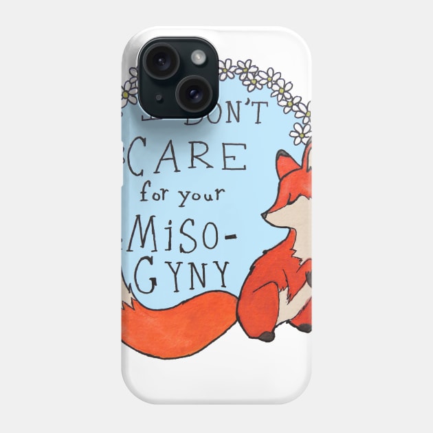 Feminist Fox Phone Case by Tamaghosti