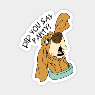 Dog Party Magnet