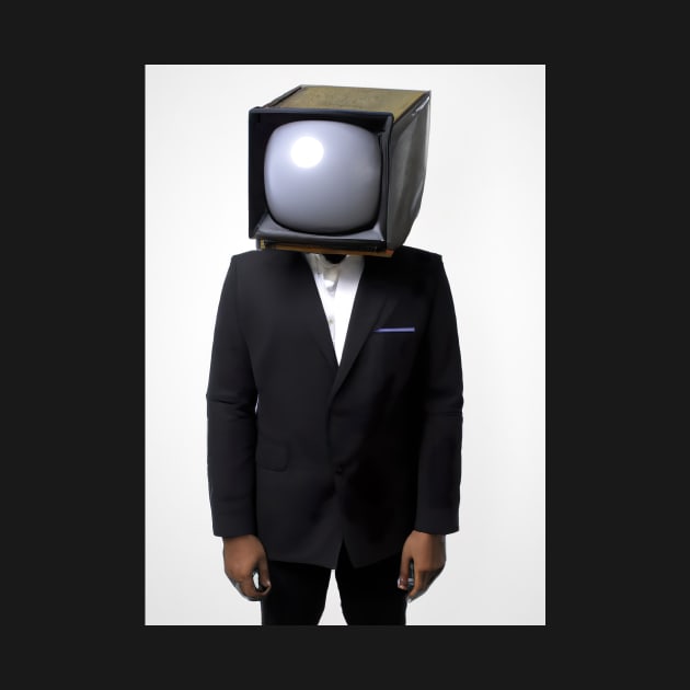 Suit Tube TV Man by maxcode