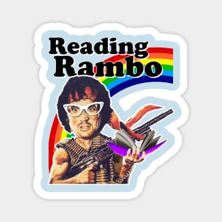 Reading Rambo Magnet