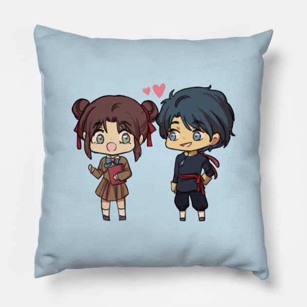 Fushigi Yugi Pillow by beailish