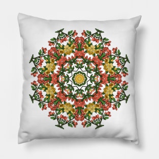 Floral mandala Pillow