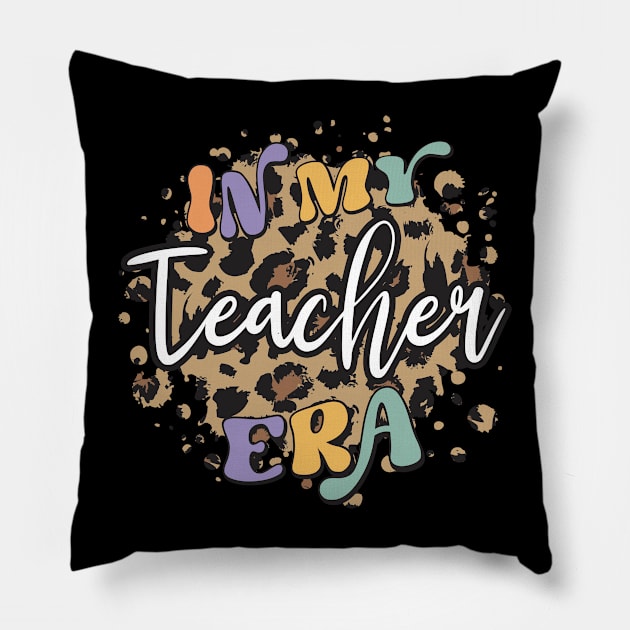 In My Teacher Era Pillow by AssoDesign