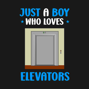 Elevator Button Elevator Inspector Mechanic Installer T-Shirt