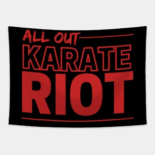 Karate Riot Tapestry