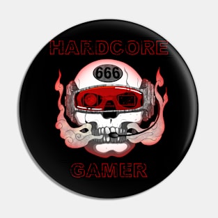 Hardcore Gamer Pin