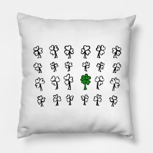 Lucky Shamrock Pillow