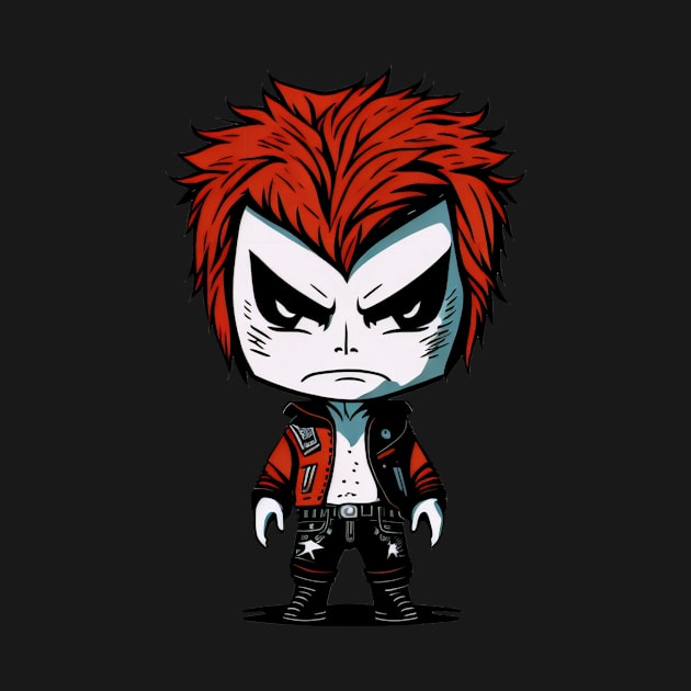 Bowie Daruma by Squidoink