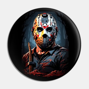 Halloween Collection - Jason_003 Pin